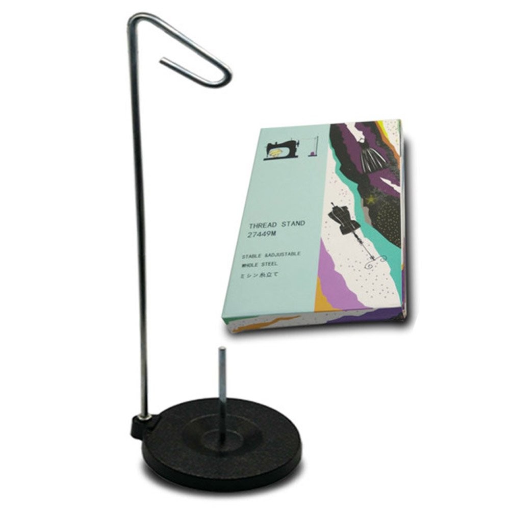 HONEYSEW Embroidery Adjustable Single Thread Spool Holder – Stand Alone Black