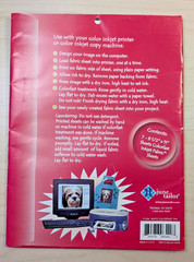 June Tailor Sew-in Colorfast White Inkjet Fabric Sheets 7 Count JT-854