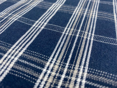 60-Cotton + 40- Linen Yarn Dyed Check Fabric – LIMITED QTY