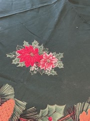 HTF VIP Cranston Woodland Fabric Tree Skirt 56inch Round Gingerbread Men