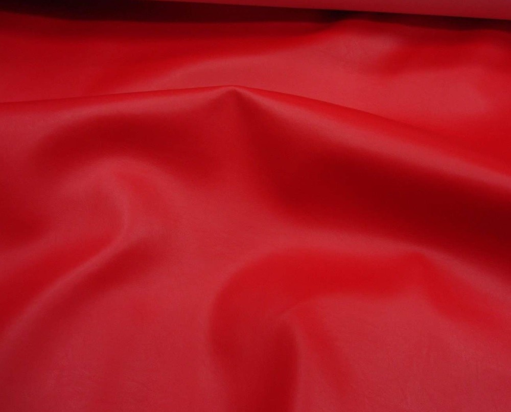 Marine faux vinyl leather Red Upholstery Auto Boat vinyl fabric 54″ wide ROLLED