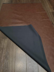 | Brown Fenice Soft Faux Vegan Leather PU (Peta Approved Vegan) | 1 Yard (36 Inc