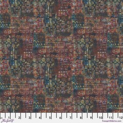 ON YOUR MARK ~ Contour ~ Wine Color ~ Seth Apter for Free Spirit Fabrics