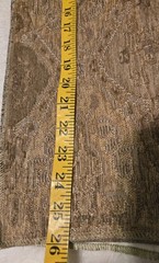 Lot Of 18 Upholstery Drapery Sample Fabric Neutral Colors Crafts Quilts 12″ X 26