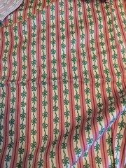 Red, Green, Cream bow and ribbon fabric – David Textiles – 36″x44″