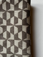 Clarke & Clarke Galileo Mocha 24″x24″ Designer Fabric Remnant