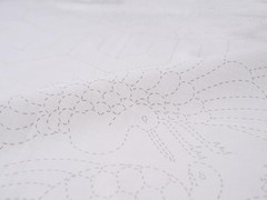 Sashiko Embroidery Cloth 60x108cm COSMO Celebration Pre-Printed Cotton Japan