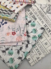 10 Piece Fat Quarters by Dear Stella for Hawthorne Supply Co Birds Pineapple
