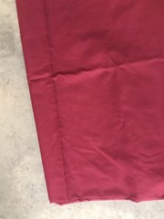 Burgundy Red Cotton Raw Fabric Upholstery 72” x 23”
