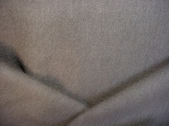 1-5/8Y Holly Hunt 1136 Wishful Thinking Grey Textured Linen Upholstery Fabric