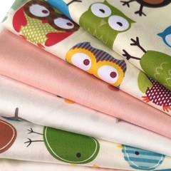 7pcs Quilting Fabric 18″ x 22″ 100% Cotton Craft Fabric Bundle Squares Fat Qu…