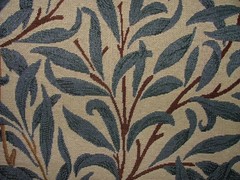 William Morris Tapestry Fabric Willow Bough Blue Curtain Upholstery 15 Metres