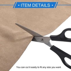Versatile 20″ x 60″ Brown Suede Fabric for Cars, Trucks & RVs Interior Repairs