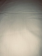 8pcs (17yds, 7 lbs) polyester double knit fabric/remnants in pastels, mostly EUC