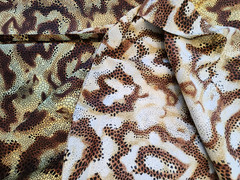 Snake skin Cotton print fabric by the HALF Yard, Animal Skin Cotton Quilt Fabric