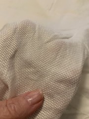 ❤️Remnant Fabric 45” W X 260” L Cotton Woven Semi Sheer 7.25 Yds