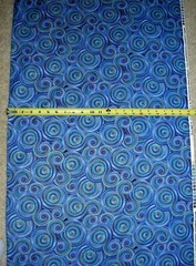 Geo Circles Circle Night Multi Metallic CM6098 Timeless Durable Cotton Fabric