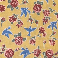3 Yds Cherry Berry Chickens by Sharon Yenter for In The Beginning fabrics ©2000