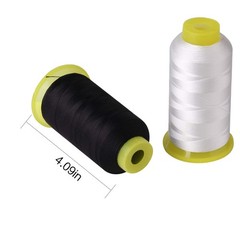 T70#69 Bonded Nylon Sewing Thread – 1500 Yard Spool T70 #69 210D/3, White