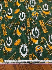 1 Yard NFL Green Bay Packers Pennant Pattern 36″ x 58″ W NTT 2017 FREE SHIPPING