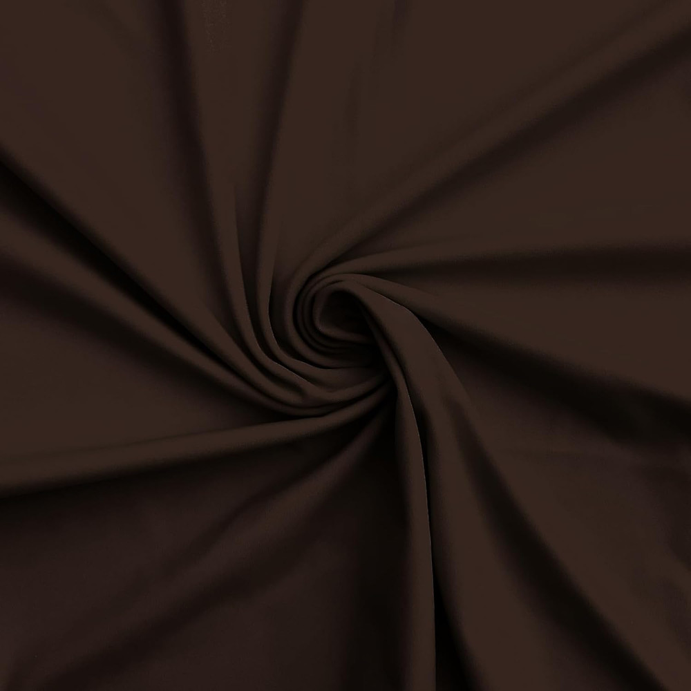 Brown Nylon Spandex Fabric, 60″ Wide 80% Nylon 20% Spandex Fabric by the Yard, 4