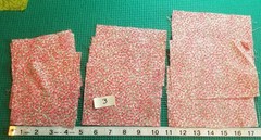 YOUR CHOICE: FQs SCRAPS Pieces Bright stripes prints cotton Craft quilt Fabric