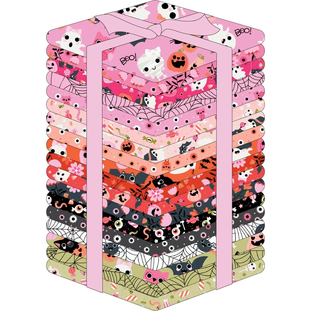 Not Scary, Fat Quarter Bundle 18pcs From Poppy Cotton