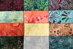 48 PCS BATIK ~ 5″X5″ PRE-CUT QUILT SQUARES CHARM PACK ~ FREE SHIPPING