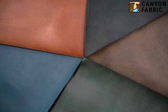 1.4mm Hard PU Leather Vinyl Fabric Upholstery Heavy Duty Stiff 52” Wide by Yard