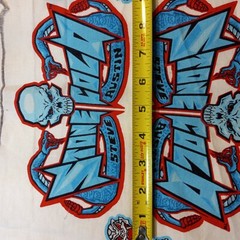 Blue WWF Logos Stone Cold Steve Austin The Rock Dwayne Johnson Cranston Cotton