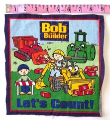 Fabric Squares – Bob the Builder and Construction 6.5 x 6.5 and Strips 54″ x 5″