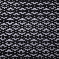 Black 3D Raised Lace Mesh Fabric 4 Way Stretch Sheer 58″ By The Yard Gothic Gown