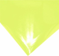 Yellow Green Shiny Vinyl FAUX LEATHER SHEET 8.75″ x 12″ 1063392 SMOOTH