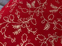 Christmas Fabric Lot of Cut Cloth – 1 Pound 11 Ounces – About 6 Plus Yards