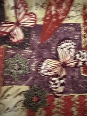 Fabric 100% Cotton 29 Inches Enchanted Garden Collage Makowar United Kingdom