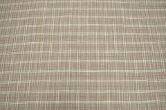 Keelson Sedona Rust White Taupe Plaid Bella Dura Home Indoor Outdoor Fabric