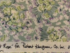 “Sweet Rose” Floral Fabric By Jennifer Sampou For Robert Kaufman Cotton 1+Yds