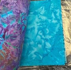 HTF / OOP Annie’s Creative Quilters Fabric Club Niagra Batiks