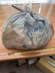 Bag Of Sheer Fabric Remnants ~ Less Than 1 Yd Pieces