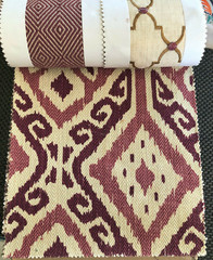 HIGHLAND COURT 52 pcs Global Collection Mulberry/Saffron Fabric Sample Book