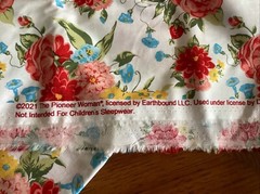 Pioneer Woman 1yd Fabric Cotton Sweet Rose Floral Sewing Quilting Crafts White