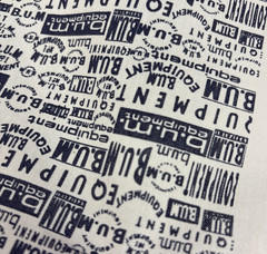 Vintage Fabric BUM Equipment Sewing Crafts Canvas Material (C2) 36″X60″