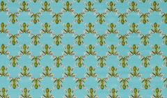 HARLEQUIN CURTAIN FABRIC DESIGN Wood Frog Velvet 110 cm x 120 AZUL/FOREST VELVET