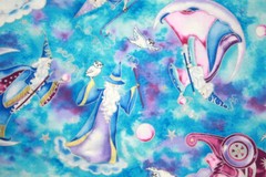 60 INCH WIDE WIZARDS ON PARADE FROM TIMELESS TREASURES – 100% COTTON FABRIC