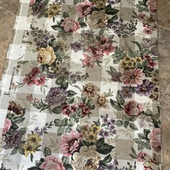Fabric, French Country, Cottage Farmhouse 80″ x 60″ wide Upholstery @21