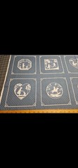 AVAILABLE VTG PILLOW PANEL FABRIC LOT DUCK GOOSE FARMHOUSE COTTAGE GRANDMA CORE