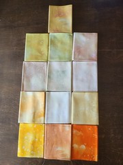 Lot of 80 Fat Quarters, Cotton Quilt, Fossil Fern by Benartex Colorway, UNUSED