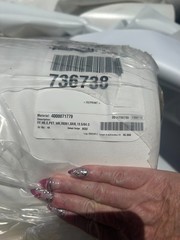 Rose Brand Encore 500yds 64IN 22oz IFR WHITE fabric, 9 rolls OFFERS WELCOME