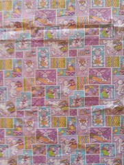 Easter Fabric Easter Hunt Patch Springs Living #3215 Purple Patchwork 40 x 69