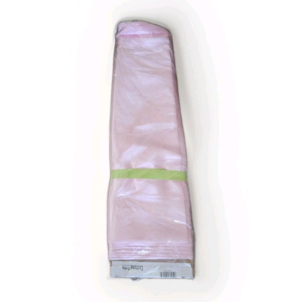 Costume Satin Fabric Light Pink 57″/59 ~ 8 yards ~ Whole Roll
